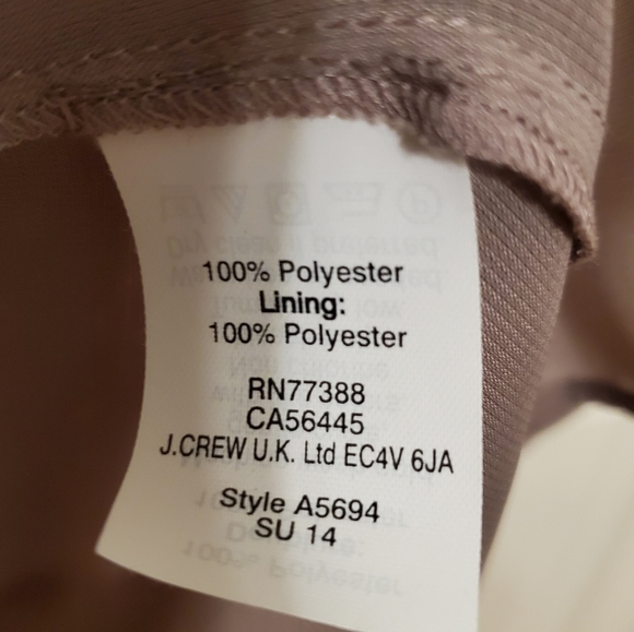 J.Crew Taupe Polka-dot Party Dress - Picture 4 of 5